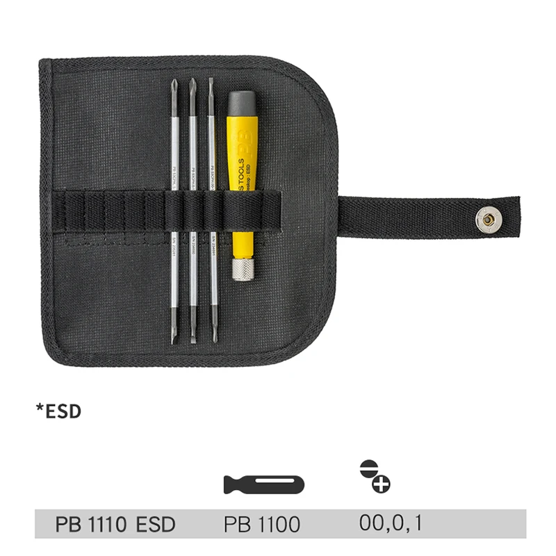 PB Swiss Tools 1/4" PrecisionBit - Triwing Size 1 | Nanocoating Screwdriver Bit For Electronics - View #6