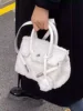 Faionable Commuter Lamb Fur  Bag Versatile Simple Design High-End Feelings Sli Crossbody Bag for Women