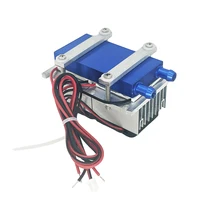 Système de refroidissement thermoélectrique Peltier, refroidisseur indispensable, semi-conducteur, climatiseur, extérieur, intérieur, bricolage, 144W, 12V 4