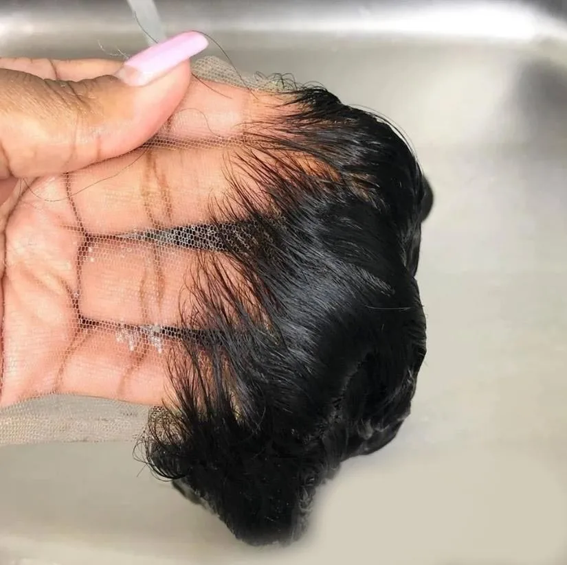 Pre Plucked Straight Invisible Lace Brazilian Hair For Woman 13x4 Transparent Lace Frontal Deep Part Human Hair