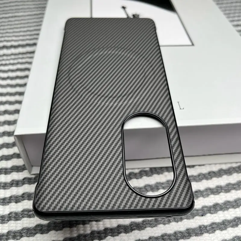 Huawei Honor Pro Hard Carbon Fiber Magnetic Wireless Charging Slim Protective Back Cover