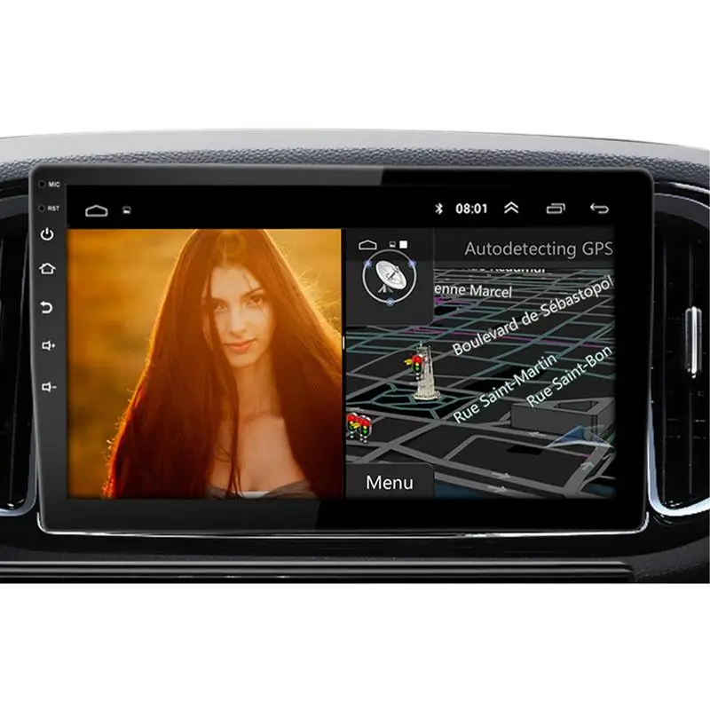 

Navigation For Car Universal 1080P Navigation Car Screen Smooth Running Dashboard Screen Car Interior Accessories With Quad-Core