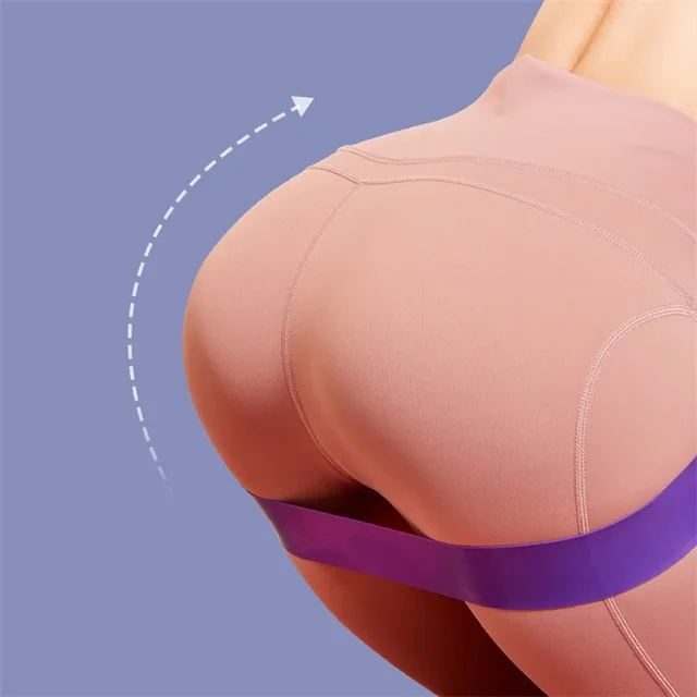 Yoga Resistance Bands Portable Fitness Rubber Elastic Ring Workout Equipment Strength Pilate Cross Fitness Women Weight Sport 3