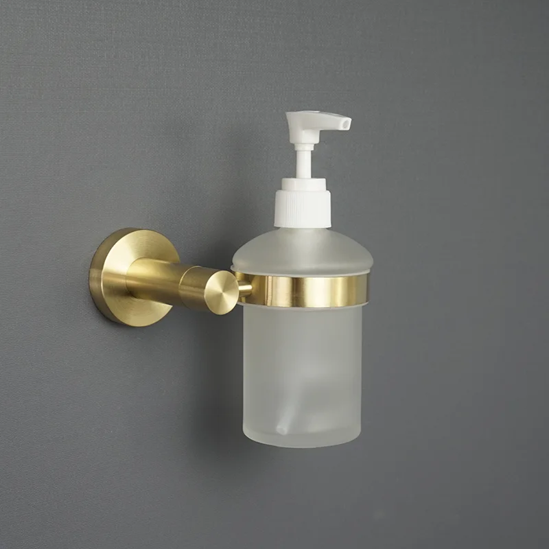 Wall Mounted Soap Dispanser Stainless Steel Soap Dispensers Detergent Kitchen Cleaner Pump Bottle Bathroom Wall Dispenser soap dispenser