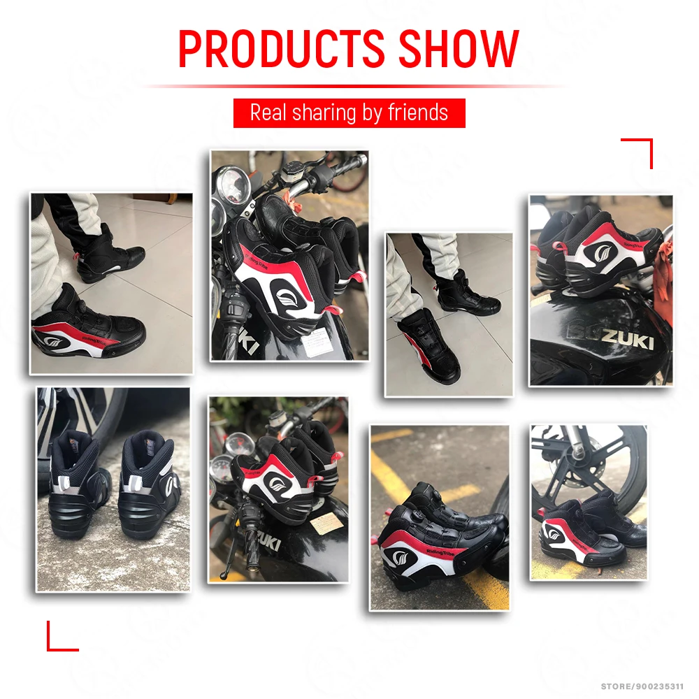 Motorcycle Shoes Motorcycle Boots Men's Off-Road For Motorbike Riding