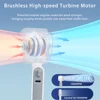 Portable Mini Fan 3600mAh Rechargeable Battery USB Fan Foldable Handheld Fan Turbo Bladeless Small Pocket Fan 5 Gear for Outdoor 2