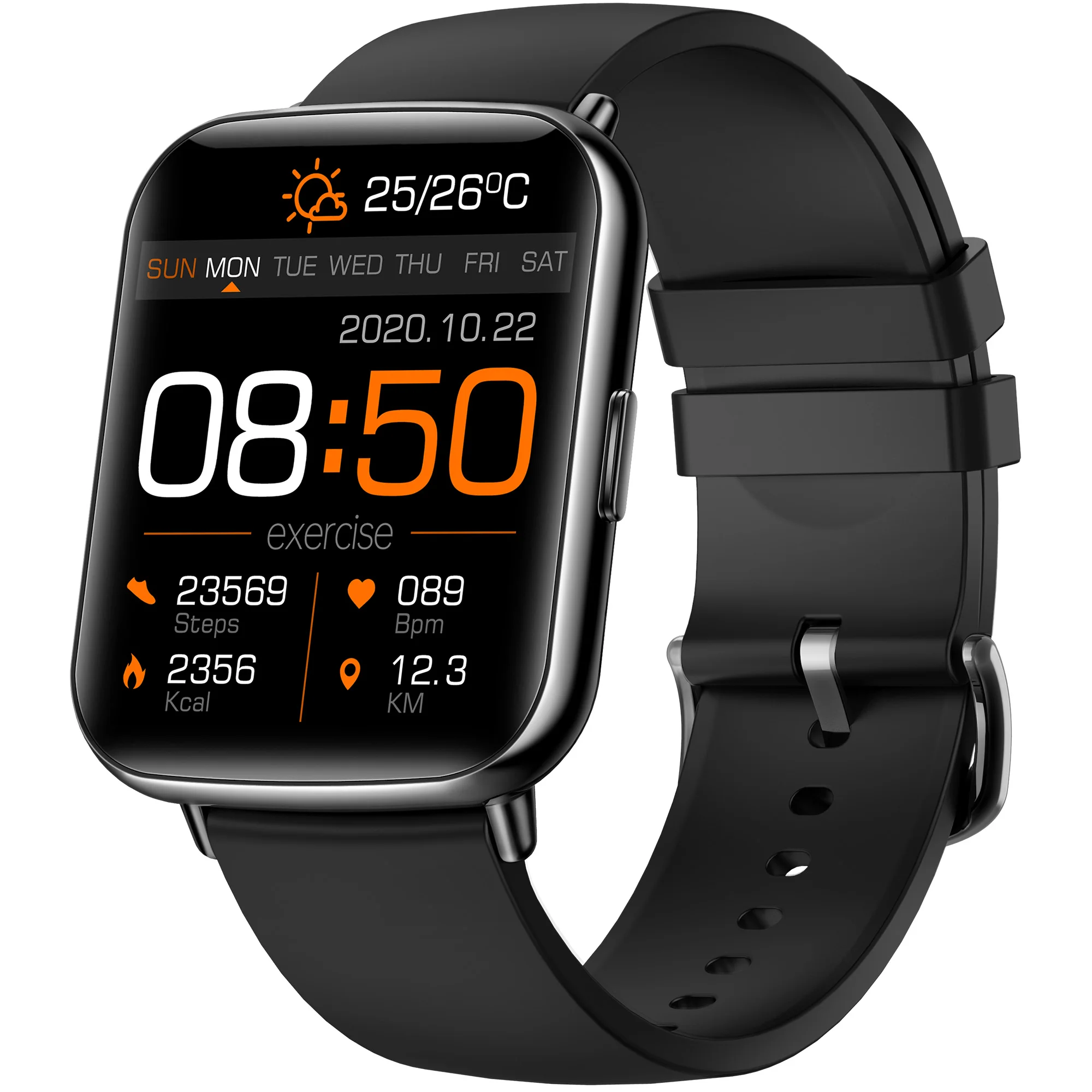 Водонепроницаемые Смарт-часы для плавания мужские и женские с пульсометром