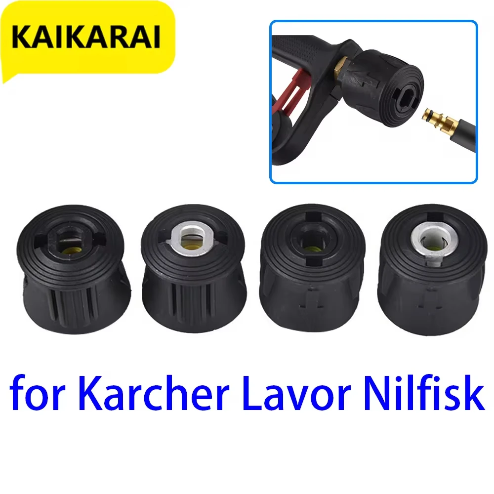 Pressure Washer Adapter Pressure Washer Quick Fitting Adapter for Gun and Power Washer to M22 14mm Female Fitting For Karcher Lavor Bosch pressure washer adapter