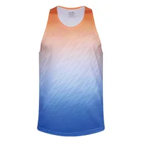 Men's Sports Vest Marathon Running Sleeveless Quick Drying Tank Top Ultra-light Track And Field Polyester Jersey 2