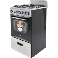 Avanti GR2013CSS Gas Range, 20", Black,Stainless Steel 2