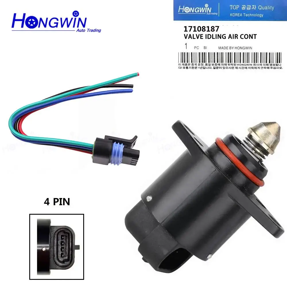 Genuine No.:17108187 Idle Air Control Valve Fits Opel Astra F G H Combo Corsa B Tigra Vectra C Zafira A Vauxhall C95166 17111946 pneumatic air valve