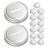 15Pcs Tinplate Mason Jar Lids Coin Slot Bank Lid Regular Mouth Canning Jars Money Boxes Glass Storage Containers 6