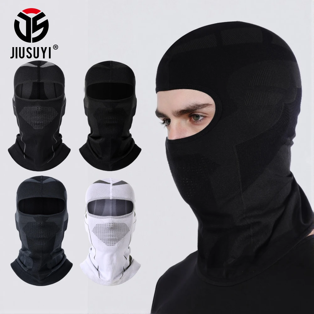 Breathable Balaclava Ski Full Face Mask Neck Cover Windproof Elastic Hood Cap Sports Outdoor Cycling Hiking Camping Hunting Bike balaclava mask