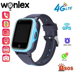 Wonlex Smart Watch for Children Android Video Call KT15 4G GPS SOS Anti-Lost Tracker IP67 Waterproof kids Smartwatch
