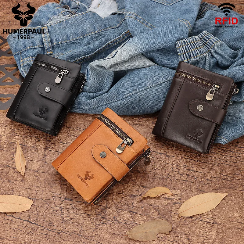 Snap Button Jewelry Leather Wallets  Cow Leather Card Holder Purse - High  - Aliexpress