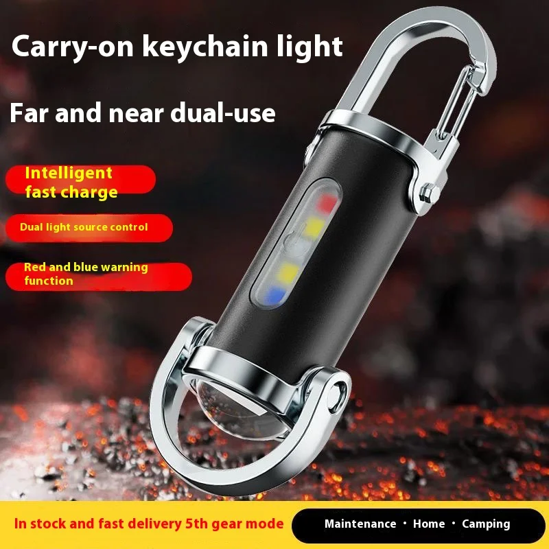 Rechargeable Keychain Flashlights,High Lumen EDC Mini - View #11