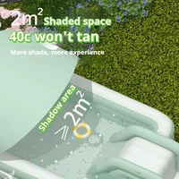 Piscine gonflable avec toboggan aquatique pour jardin, fête en plein air, piscine pliable pour enfants, adultes et familles, piscines extérieures en PVC 4