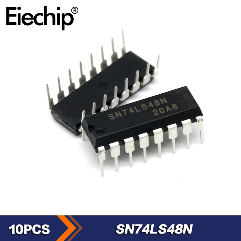 

Интегральная схема SN74LS48N 74LS48 DIP-16, 10 шт., новая логическая интегральная схема