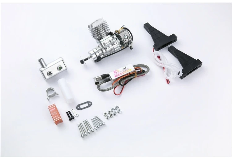 RCGF Stinger 10cc Seitenauspuff 2-Takt-Gasmotor, für RC-Flugzeuge mit festem Flügel – Detail 7