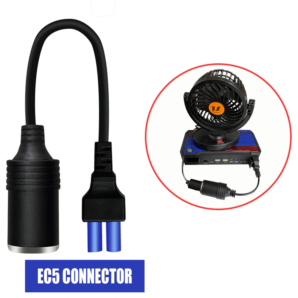 Portable Ec5 Connecteur D'adaptateur De Prise Allume-cigare Pour Booster De  Batterie De Voiture 12v Jump Starter De Voiture, Des Réductions Pour