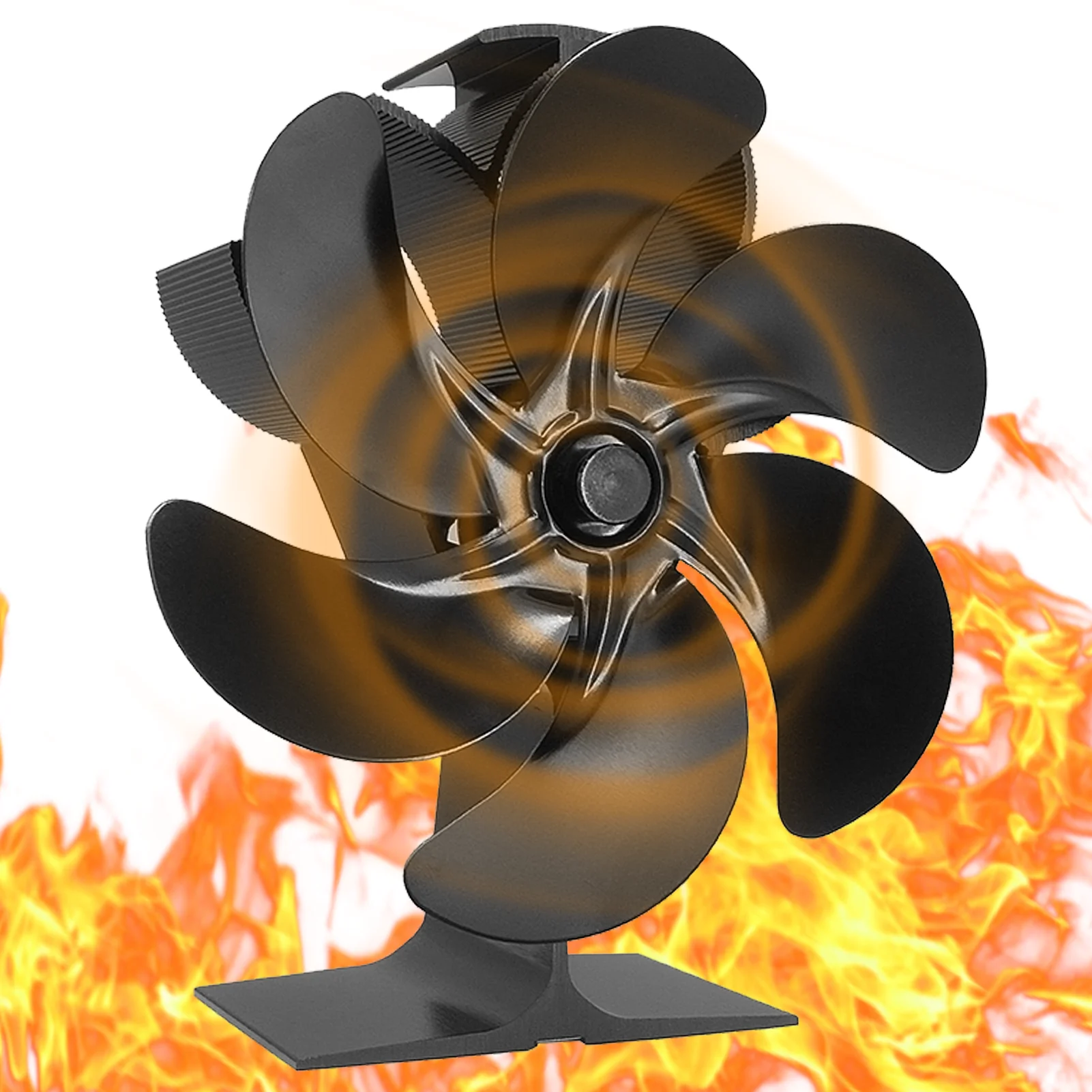 Fireplace Fan 6-blade Wood Stove Fan Heat Powered Wood Stove Fan Heat  Powered For Pellet Log Wood Burning Stoves Quiet Operation - Fireplaces -  AliExpress