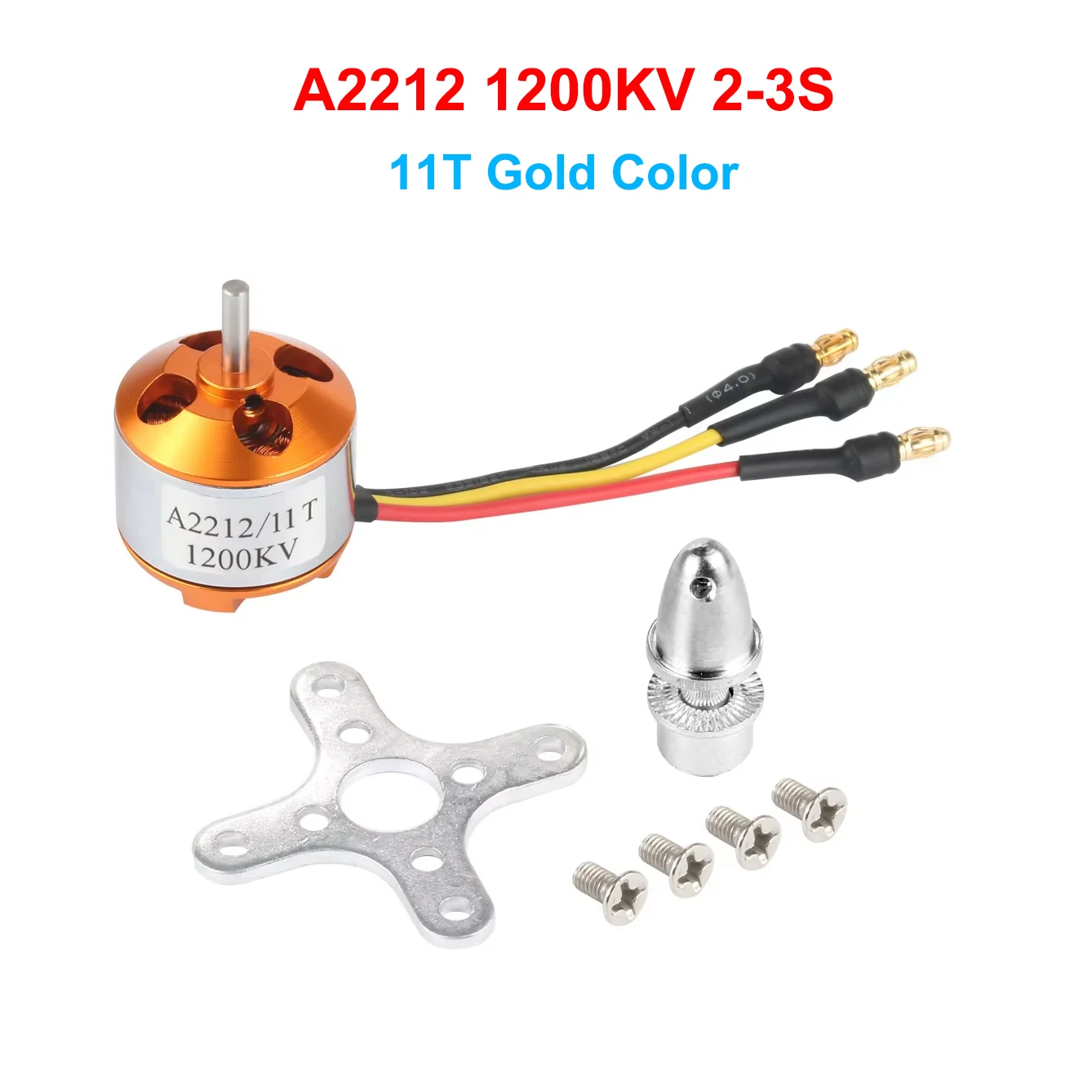 High-Performance Brushless Motor for RC Fixed Wing Planes