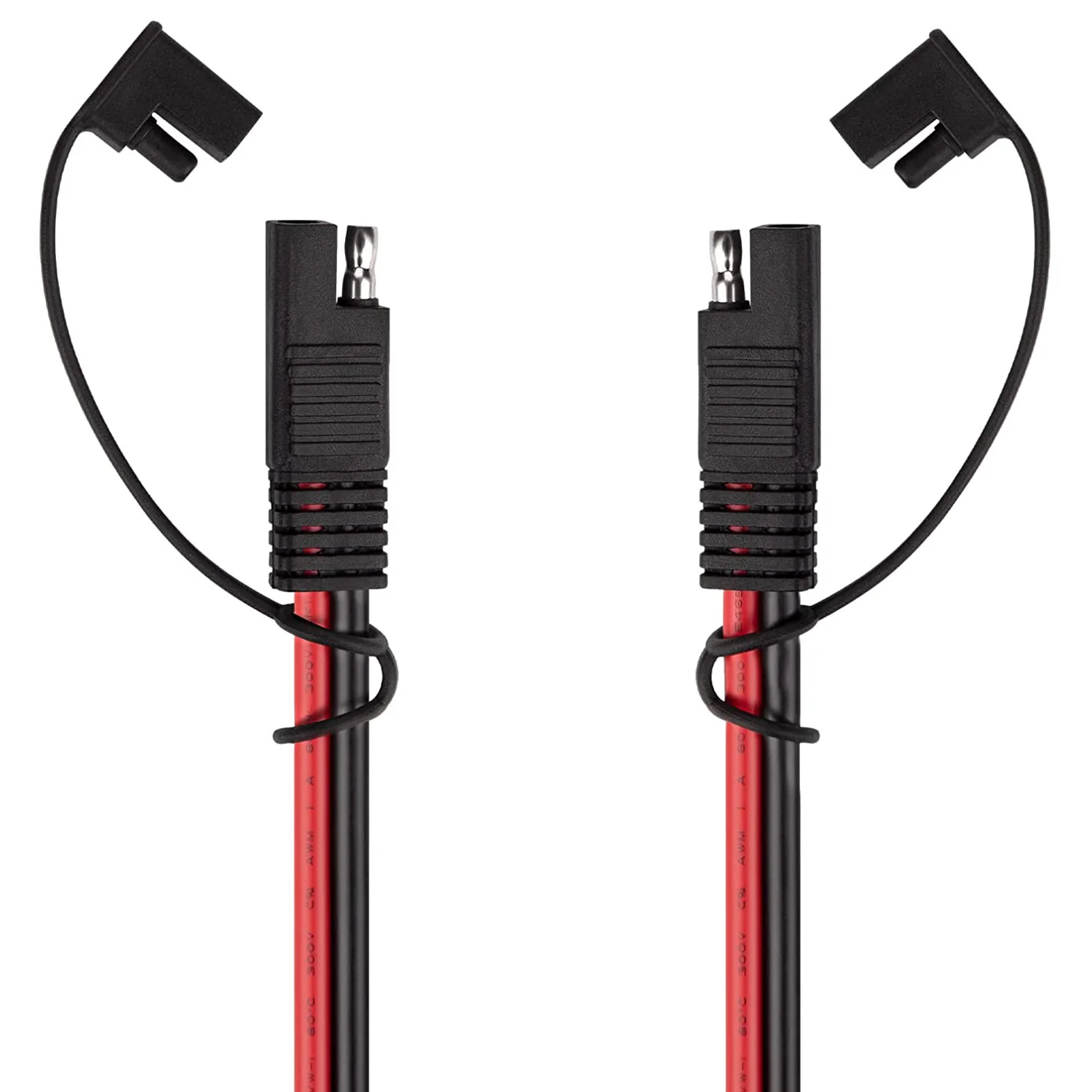 Apoi 12AWG SAE Connector Extension Cable,SAE 2 Pin Quick Connector Disconnect Plug Cable,SAE Power Automotive SAE Plug 3.3ft/1m 