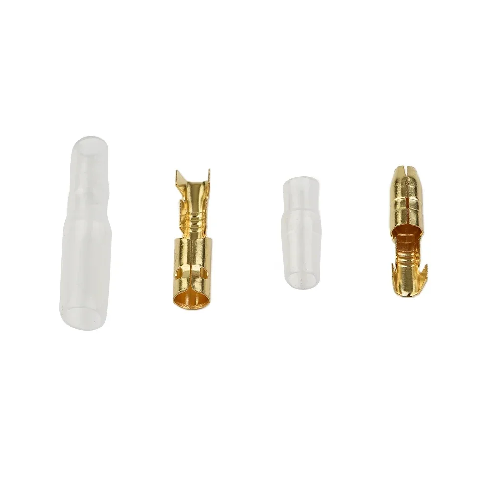 200pcs Terminal Male Female Electric Cable Wire Connector Socket Classic Terminal 3.9mm For Electric Equipment Accessories