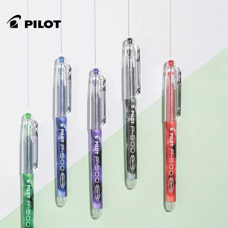 PILOT  Gel Pen 0.5/0.7mm Needle Tube Straight Liquid Quick-drying Pen BL-P500/P700 Test Special Water-based Signature Pen