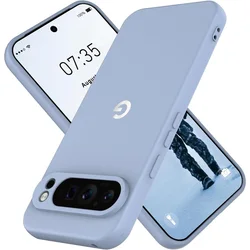 Premium Liquid Silicone Shockproof Bumper Case with Original Skin Feel - Pixel 8 (GRAY)