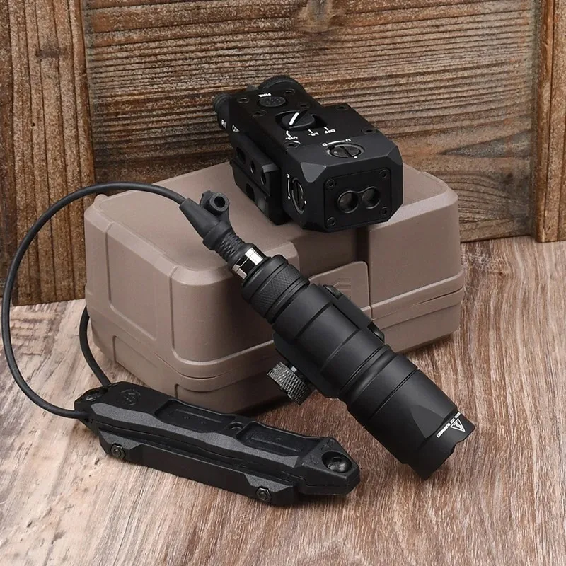 

WADSN Metal CQBL Laser M300 M600 Tactical Flashlight Red Green Blue Laser White Led Light 20mm Picatinny Rail Weapon Accessory