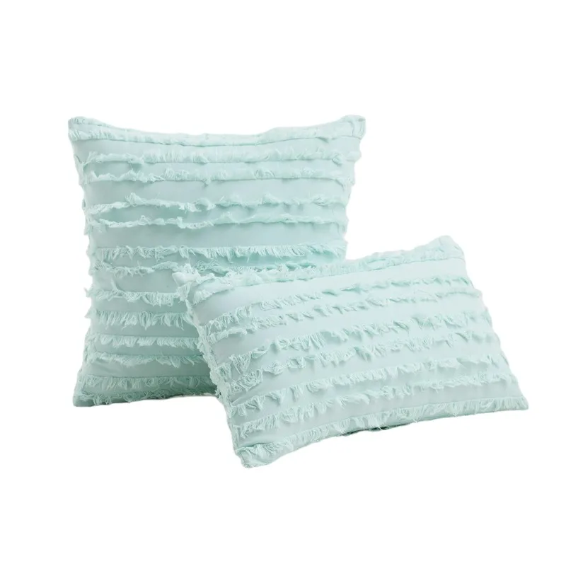 

Inyahome Decorative Boho Throw Pillow Covers Linen Striped Jacquard Pattern Cushion Covers for Decor Sofa Couch Living Room Bed