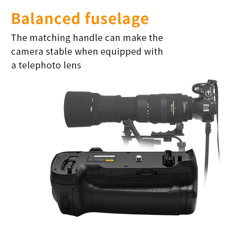 Description Picture 5 of itemPixel MB-D17 Vertical Battery Grip for Nikon D500 DSLR Grip Holder Shutter Release Button Nikon Battery Grip Camera Handle Grip