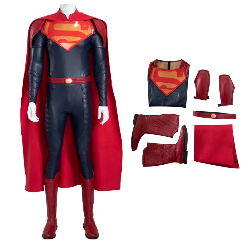 

Super Hero Cosplay Costume Adult Men's Jon Kent Role Playing Costume Zentai Hero Bodysuit Customized Halloween Carnival Bodysuit