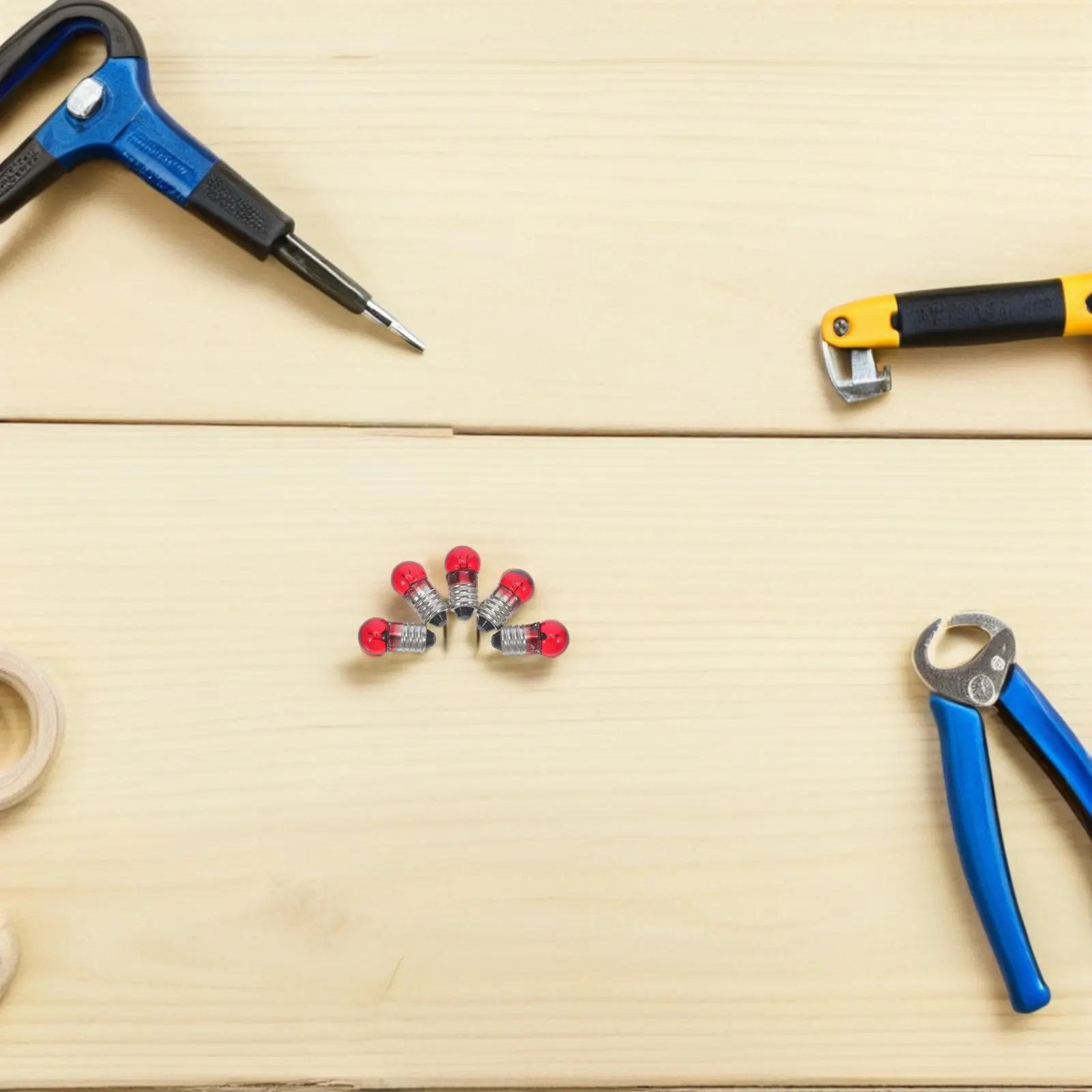 50Pcs 전기 회로 실험 액세서리 미니 나사 베이스 전구 물리학 과학 교육 도구 DIY 교육