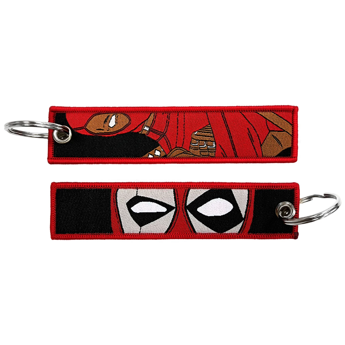 Großhandel Anime Cartoon Stickerei Schlüsselanhänger Schlüsselanhänger Schlüsselanhänger für Motorräder Autos Schlüsselanhänger Zubehör Schmuck Chaveiro Geschenke – Detail 8