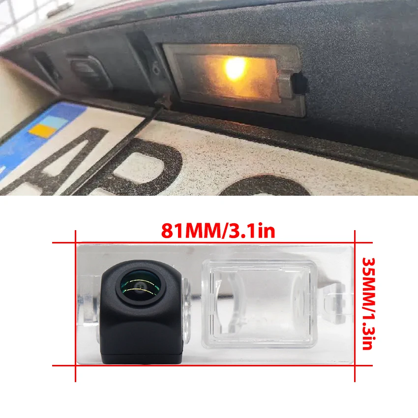 새로운 170 ° Dodge Journey JC JCUV 2008-2014 FIAT Freemont 2011-2017 용 HD 1080P 후면보기 카메라 역방향 주차 모니터 FishEye