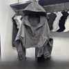 Women's Hooded Lightweight Summer New Sle Casual Loose Faionable  Color ort Length Windbreaker Outerwear