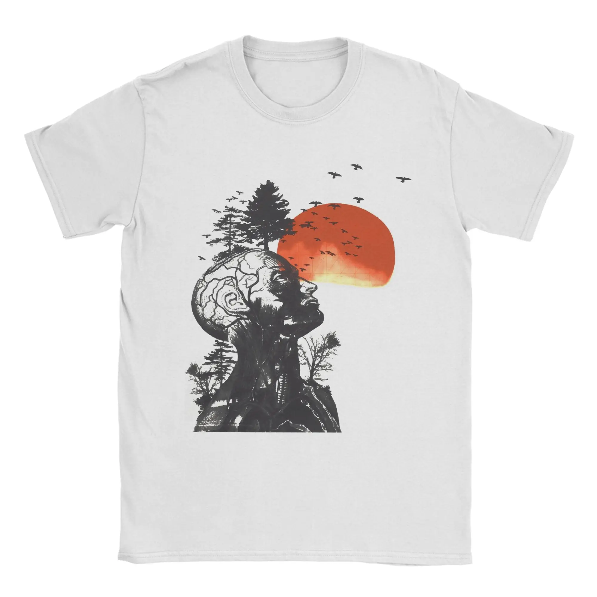 Alan Hangover T-Shirt Sommer Trendige Coole T-Shirts für Erwachsene Reine Baumwolle Rundhals Übergrößen-T-Shirts Kurzarm Street-Style T-Shirt