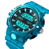 New STRYVE 8028 Men LED Digital Watches White Transparent Fashion Cool Outdoor Sports Watches Shock Waterproof Watch For Men 1