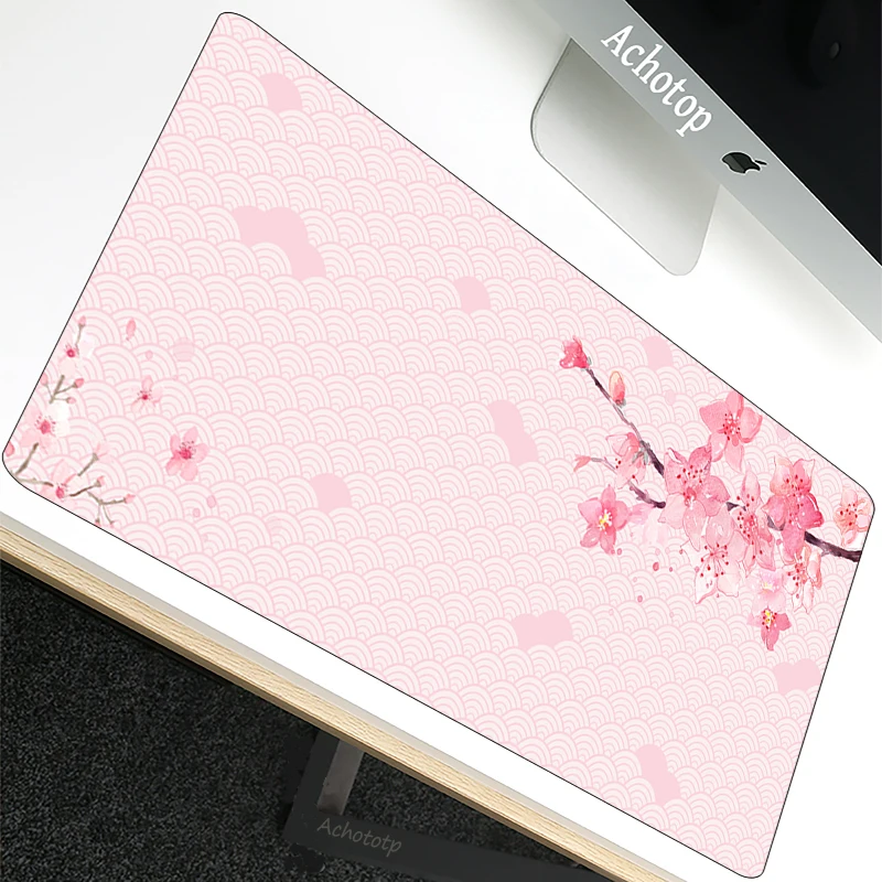 thumbnail image 1 of Alfombrillas de juego Sakura, alfombrilla para ratón de dibujos animados xl, tamaño grande, alfombrilla para ratón con pintura china para jugadores, teclado grande, alfombrilla para ordenador de escri, 1 of 5