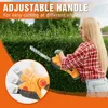 Jemi Tool Portable Cordless Electric Hedge Trimmer, 2-in-1 Handheld Hedge Machine for Mowing Lawns, Gardens, Shrubs 4