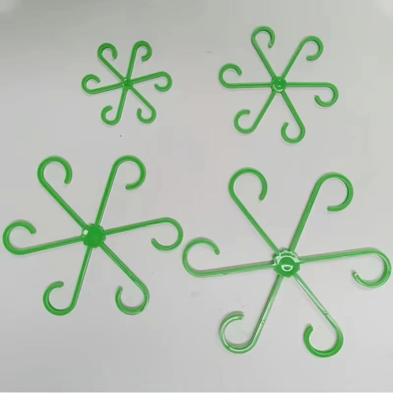 Plant Stem Support Set Tools 4pcs Reusable Plant Stem Folding Frame Garden Branch And Leaf Organizer