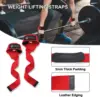 Weight Lifting Straps Increased 24 Inches Length Wrist Straps for Weightlifting Workouts Deadlifting Strength Training 3