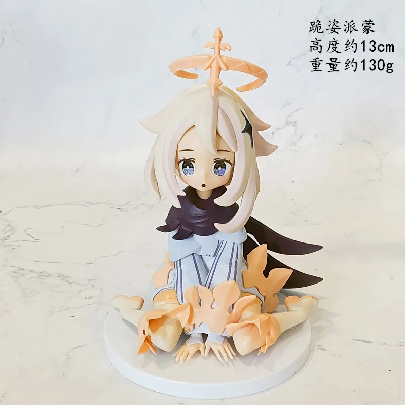 Mini Figura De Yae Miko – Estatua De Anime Chibi En PVC De 13 Cm, Coleccionable Para Decoración