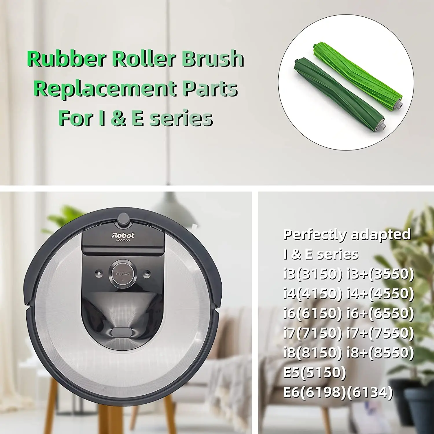 KIT Confezione da 3 spazzole laterali per iRobot Roomba - serie 500/600/700 | Leroy Merlin KIT Confezione da 3 spazzole laterali per iRobot Roomba - serie 500/600/700 | Leroy Merlin