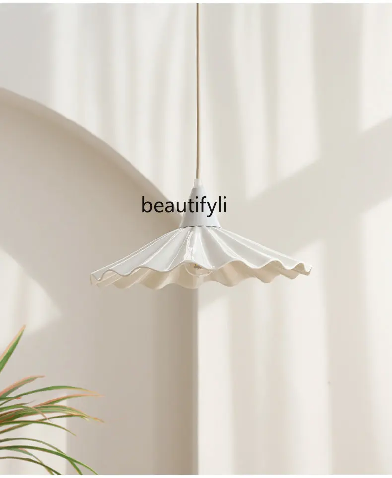 

Ceramic Single Head Small Droplight American Style French Style Bedside B & B Restaurant Lamps