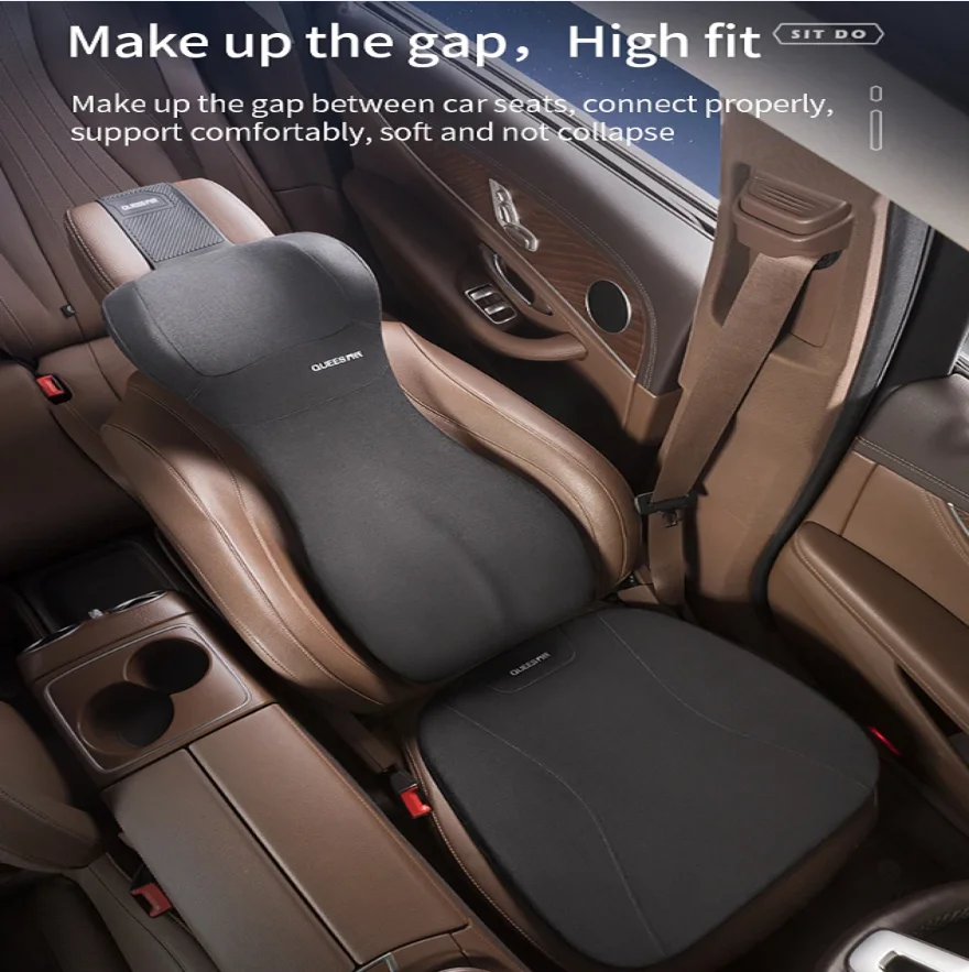 LIVICHEPIN Car Headrest Waist Protection Car Seat Backrest Cushion Auto Lumbar Cushion Waist Support Integrated Waist Cushion