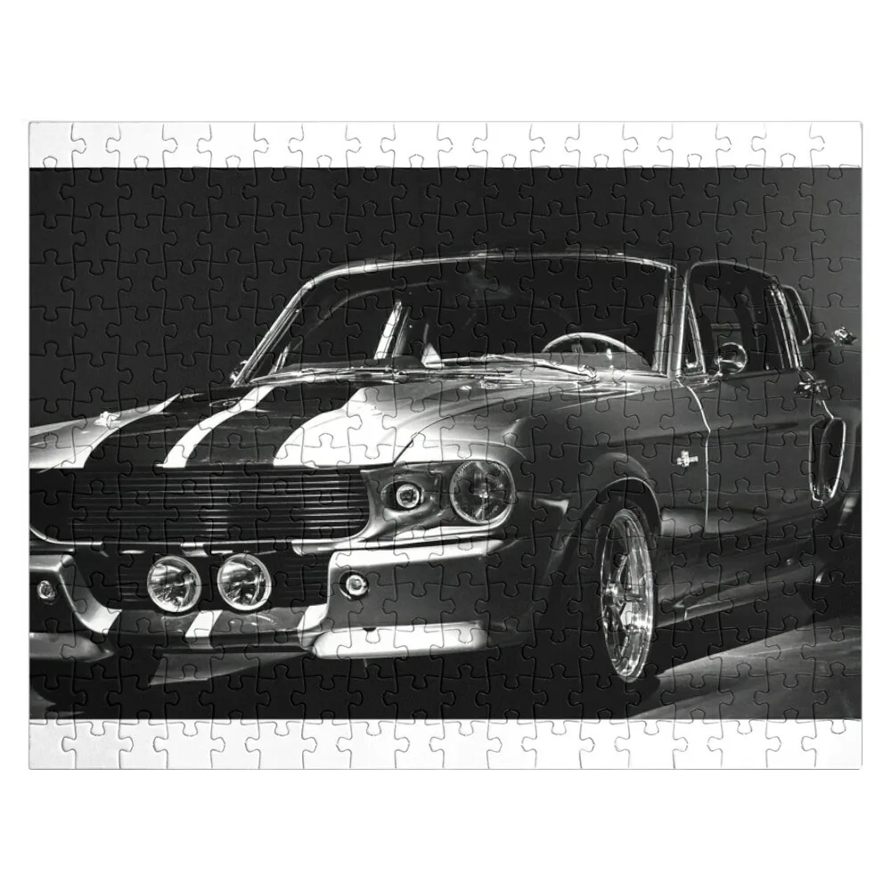 

1967 Ford Mustang Shelby GT 500 Jigsaw Puzzle Wood Puzzles For Adults Puzzle For Children