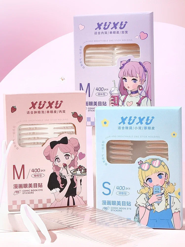 Description Picture 5 of itemEyelid Tape for Single Eyelid, Inner Double Eyelid Hidden Double Eyelid Paste Olive-shaped Self-adhesive Natural Eyelids Sticker